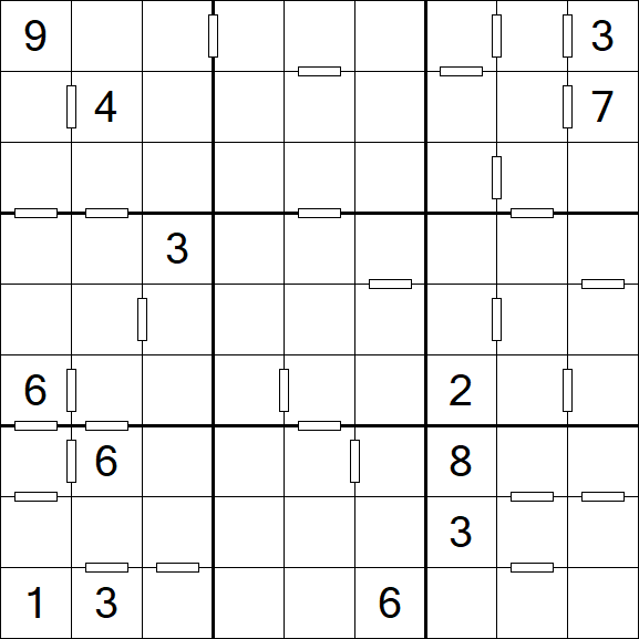 Consecutive Sudoku - Schwierig