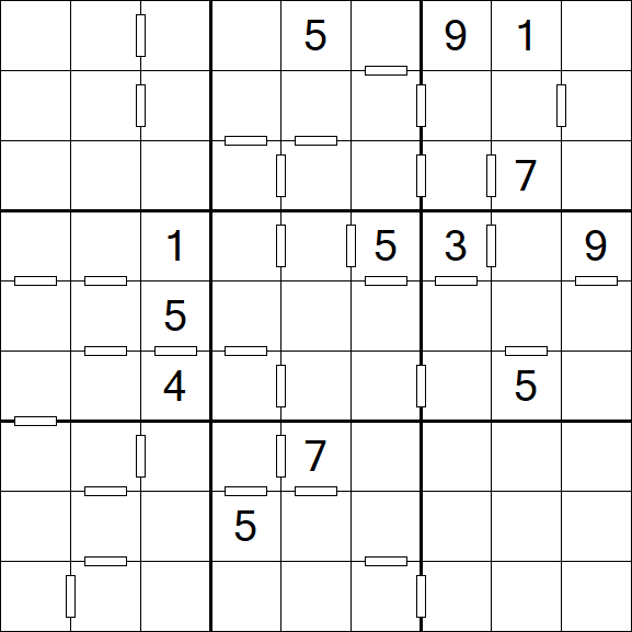 Consecutive Sudoku - Difficile