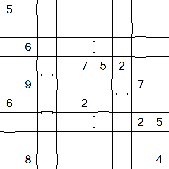 Consecutive Sudoku - Difficile