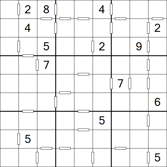 Consecutive Sudoku - Schwierig