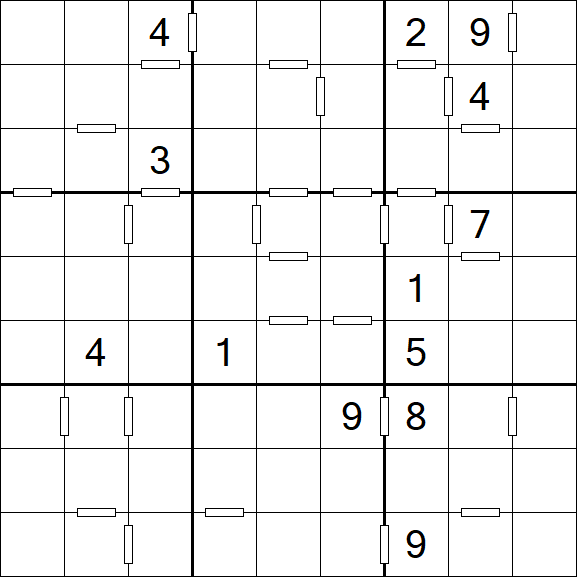 Consecutive Sudoku - Difficile