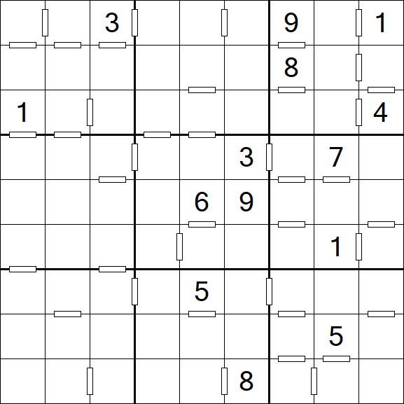 Consecutive Sudoku - Difficile