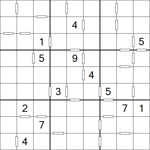 Consecutive Sudoku - Difficile