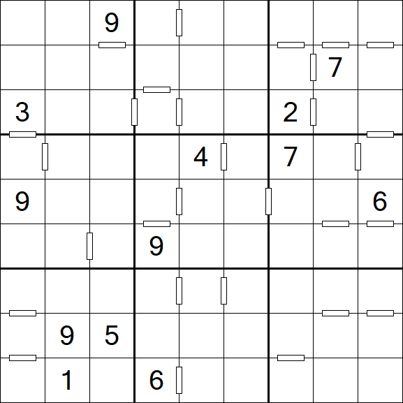 Consecutive Sudoku - Difficile
