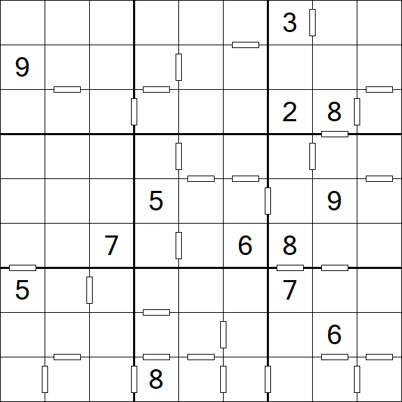 Consecutive Sudoku - Difficile