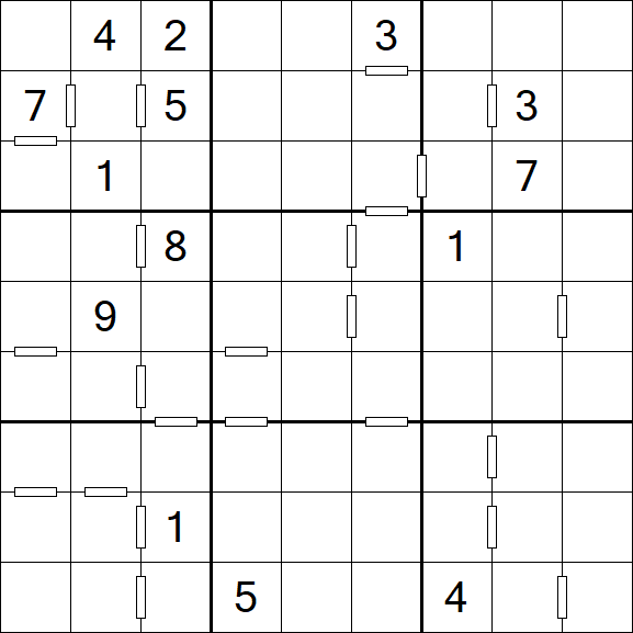 Consecutive Sudoku - Difficile