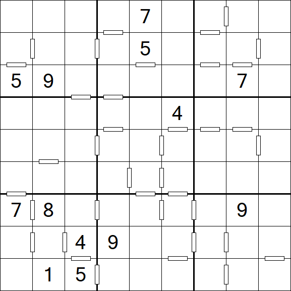 Consecutive Sudoku - Difficile
