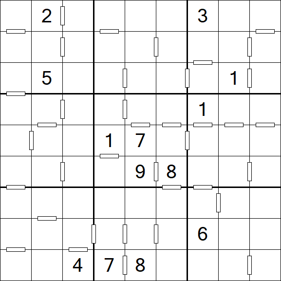 Consecutive Sudoku - Difficile