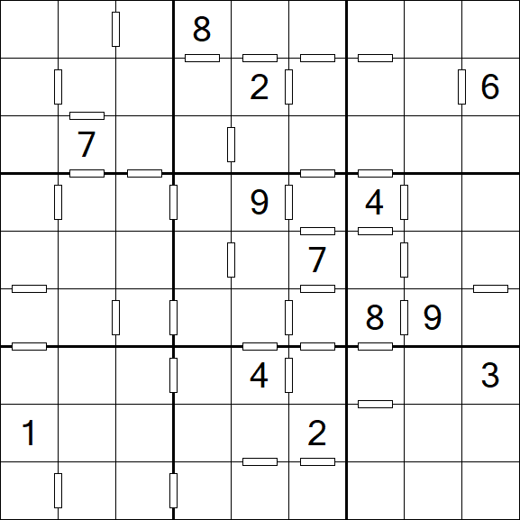 Consecutive Sudoku - Difficile
