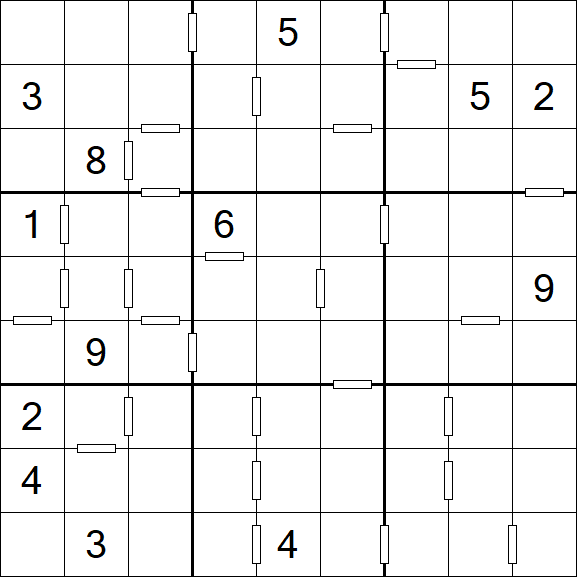 Consecutive Sudoku - Difficile