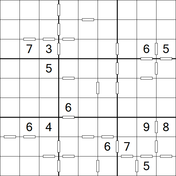 Consecutive Sudoku - Difficile