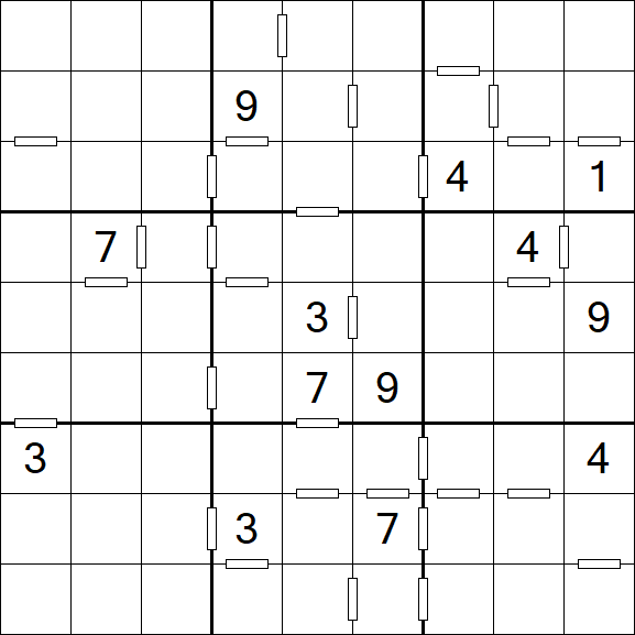 Consecutive Sudoku - Difficile