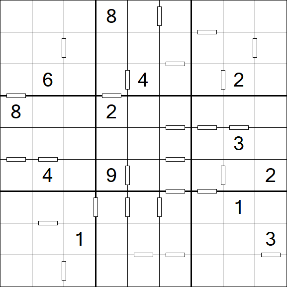 Consecutive Sudoku - Difficile