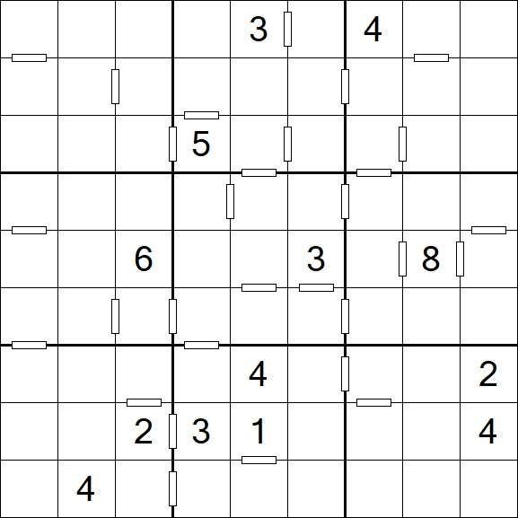 Consecutive Sudoku - Difficile