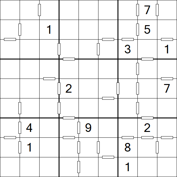 Consecutive Sudoku - Difficile
