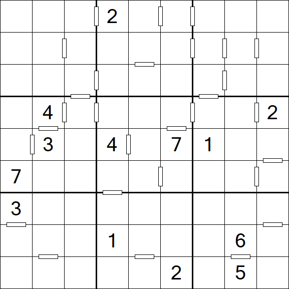 Consecutive Sudoku - Difficile