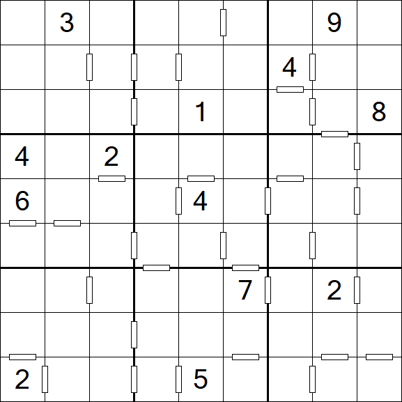 Consecutive Sudoku - Hard
