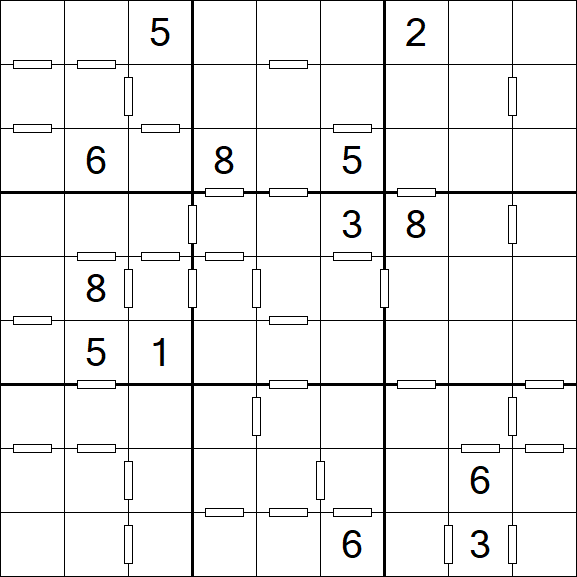 Consecutive Sudoku - Schwierig