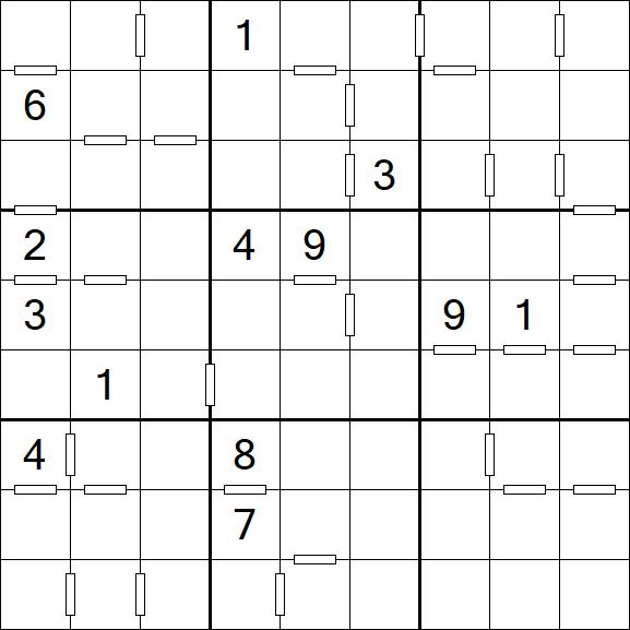 Consecutive Sudoku - Difícil