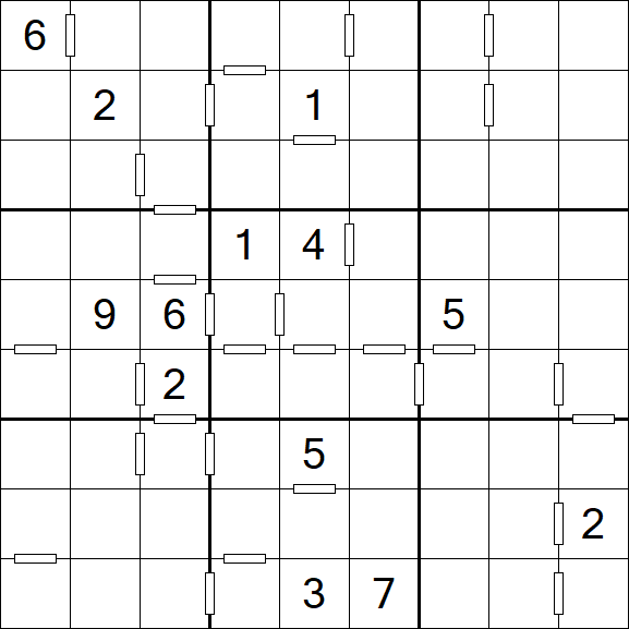 Consecutive Sudoku - Difícil