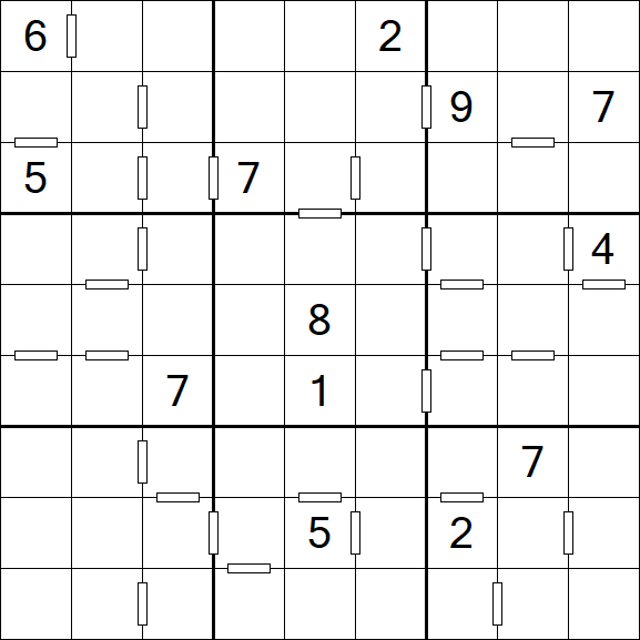 Consecutive Sudoku - Difícil