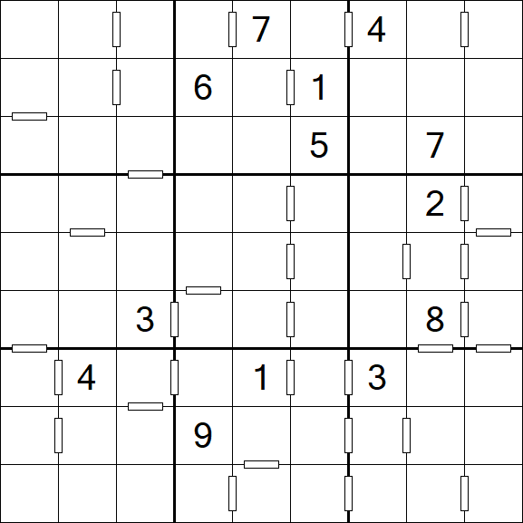 Consecutive Sudoku - Difícil