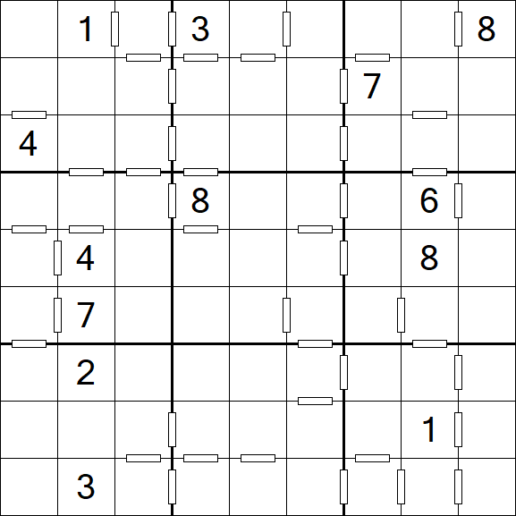 Consecutive Sudoku - Difícil