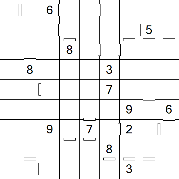 Consecutive Sudoku - Difícil