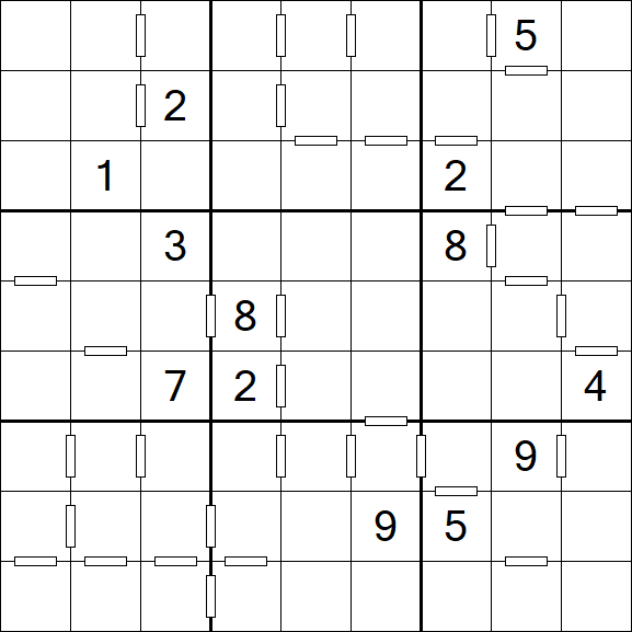 Consecutive Sudoku - Difícil