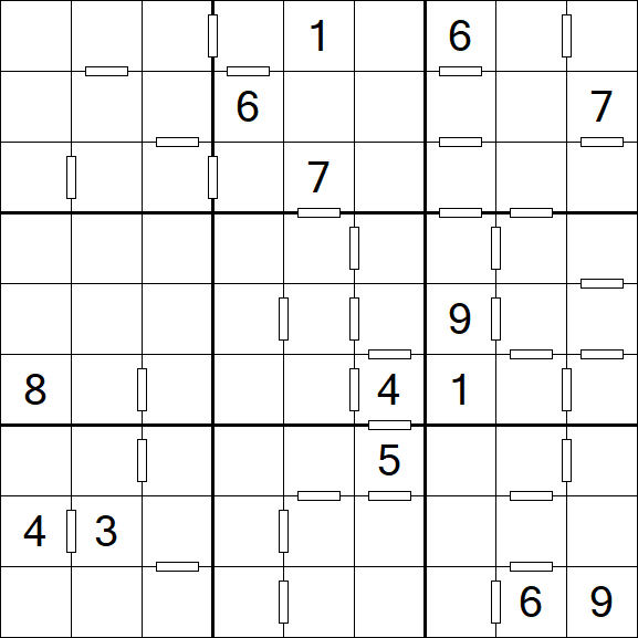 Consecutive Sudoku - Difícil