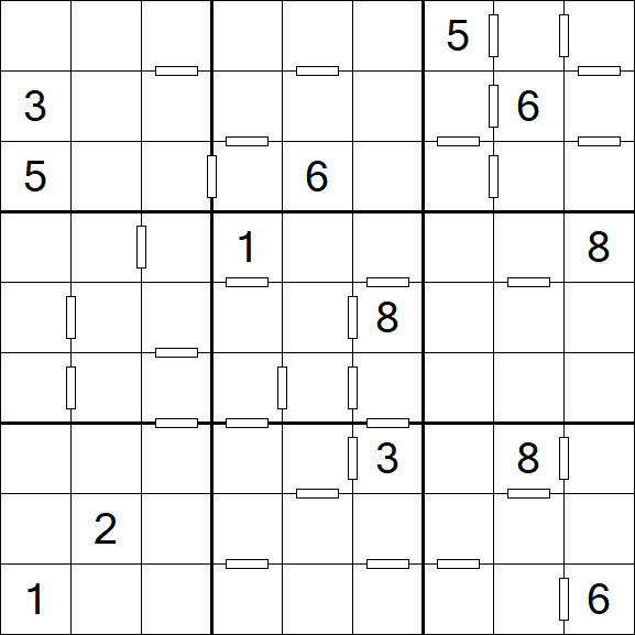 Consecutive Sudoku - Difícil