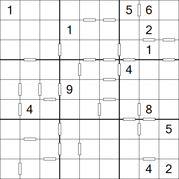 Consecutive Sudoku - Difficile