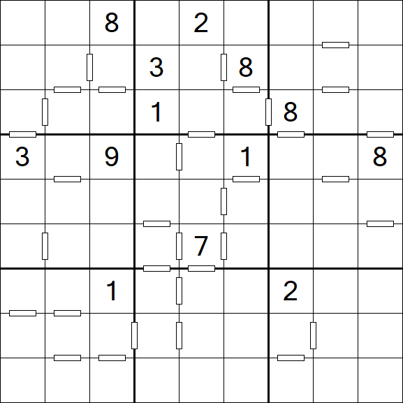 Consecutive Sudoku - Hard