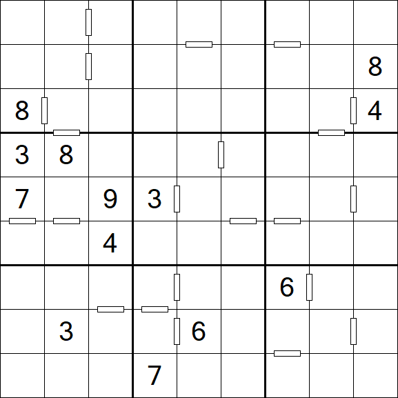 Consecutive Sudoku - Hard