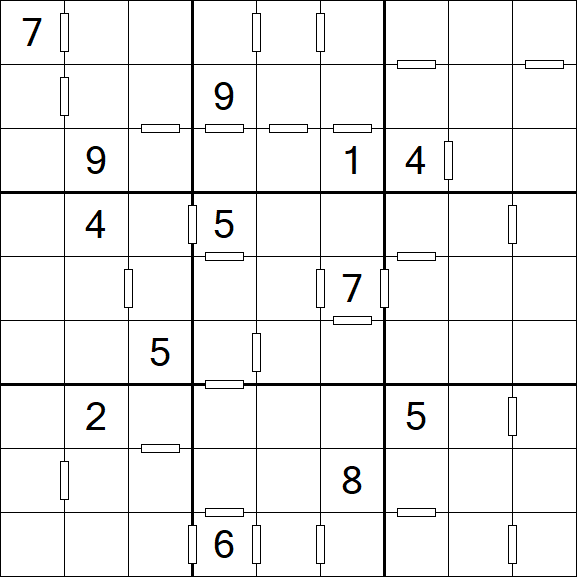 Consecutive Sudoku - Hard