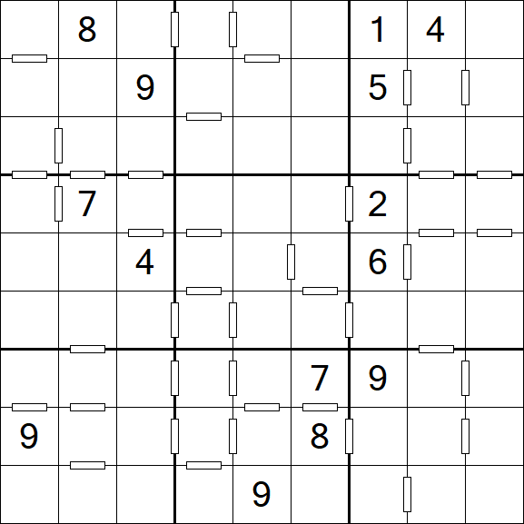 Consecutive Sudoku - Hard