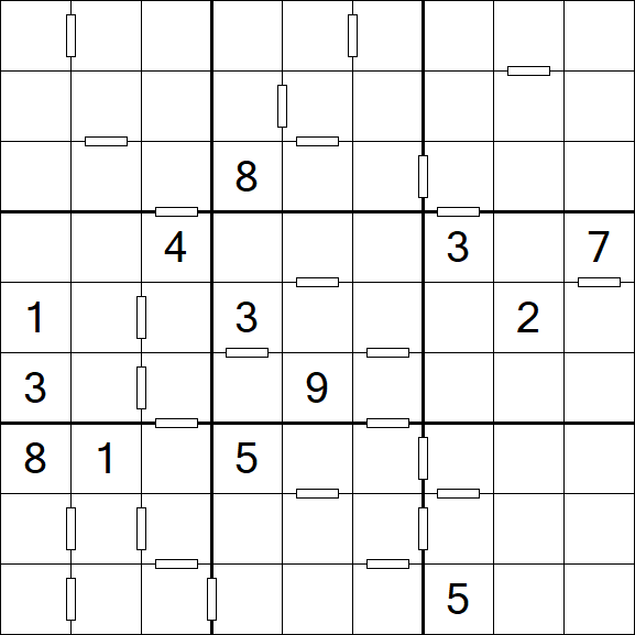 Consecutive Sudoku - Hard
