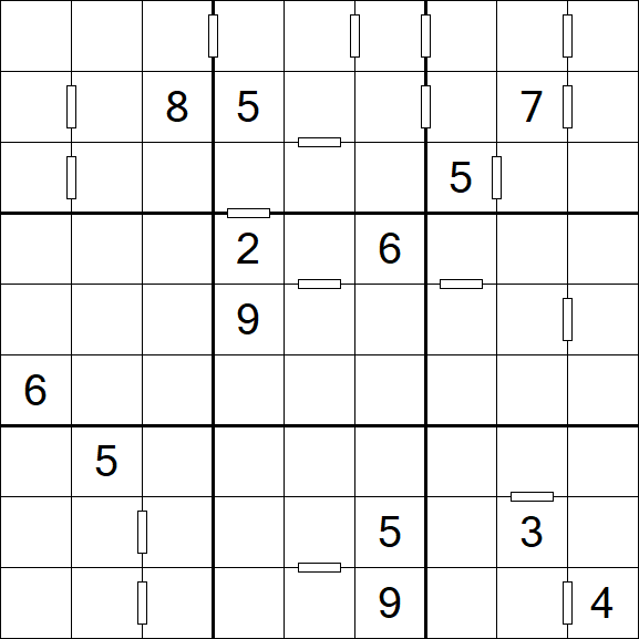 Consecutive Sudoku - Hard