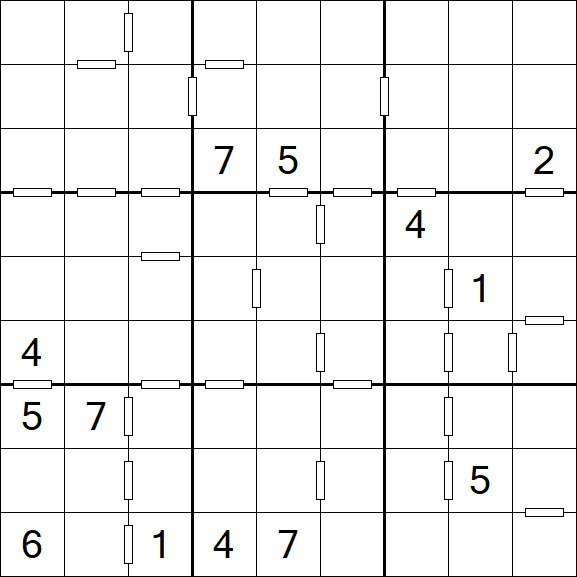 Consecutive Sudoku - Hard