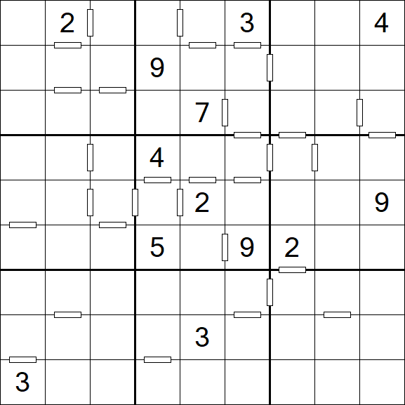 Consecutive Sudoku - Hard