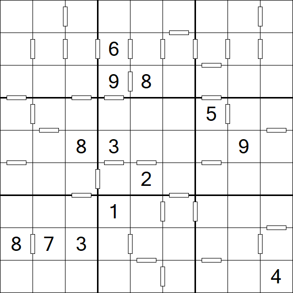 Consecutive Sudoku - Hard