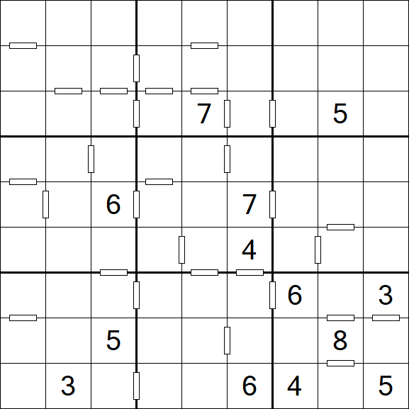Consecutive Sudoku - Hard