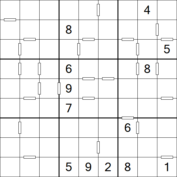 Consecutive Sudoku - Hard