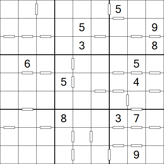 Consecutive Sudoku - Hard