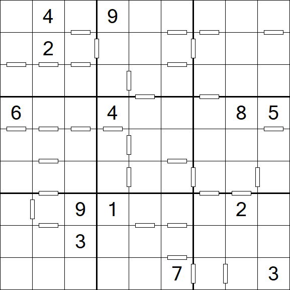 Consecutive Sudoku - Hard