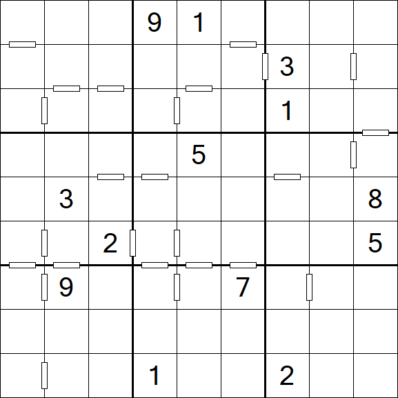 Consecutive Sudoku - Hard