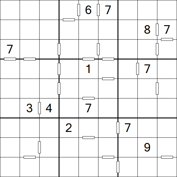 Consecutive Sudoku - Hard