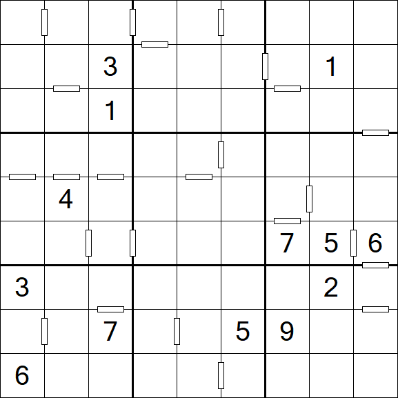 Consecutive Sudoku - Hard