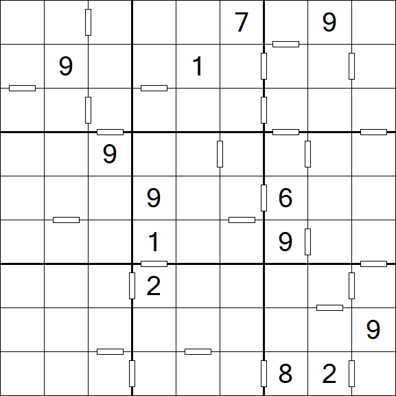 Consecutive Sudoku - Hard