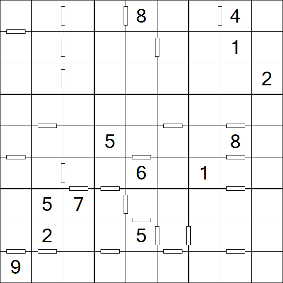 Consecutive Sudoku - Hard